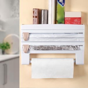Кухонный диспенсер для пленки, фольги и полотенец Kitchen Roll Triple Paper Dispenser MAG-721 (219)
