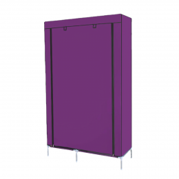 Складана тканинна шафа Storage Wardrobe 98105, Фіолетовий (N-17)