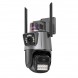 IP камера відеоспостереження RIAS P11-QQ6 (iCSee APP) Wi-Fi 2 об'єктиви 3MP+3MP вулична з віддаленим доступом (205)