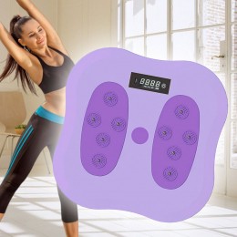 Тренажер диск здоровья Waist Twisting Disc для талии и бедер с подсчетом калорий, Фиолетовый (205)