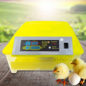 Инкубатор автоматический YZ-48 на 48 яиц HHD для домашней инкубации, Желтый (AN)