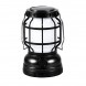 Кемпинговый LED фонарь подвесной в стиле ретро G88-1 с солнечной панелью, Черный