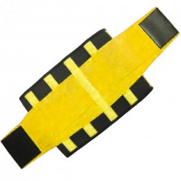 Стягуючий пояс для схуднення на липучці Hot Shapers Belt Power Жовтий L