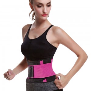 Пояс для схуднення Hot Shapers Belt Power, розмір S, Чорний із рожевим