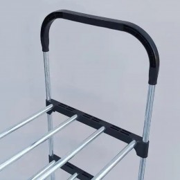 Полиця для взуття Shoe rack на 6 ярусів, Чорний (212)