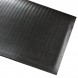 Килимок текстильний на гумовій основі Т-109 рубчик 90*60 см, Чорний