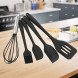 Набір кухонного приладдя Kitchen Ware 5 предметів, Чорний (212)