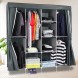 Складной тканевый шкаф Storage Wardrobe 88165  на 4 секции (N-2)