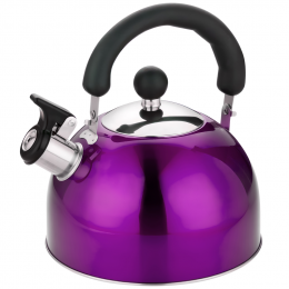 Чайник зі свистком Edenberg EB-1343 з нержавіючої сталі 1.2 л, Фіолетовий (EB)