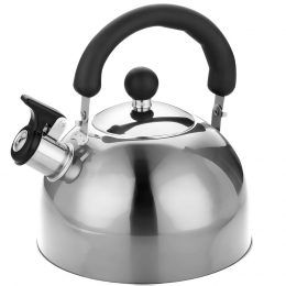 Чайник зі свистком Edenberg EB-1343 з нержавіючої сталі 1.2 л, Сріблястий (EB)