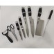 Набор кухонных ножей на подставке нержавеющая сталь Benson BN-402 8 предметов (BN)
