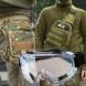 Чоловічий комплект 3в1 могофункціональна містка сумка-слінг через плече + сумка на стегно + захисні антивідблискові окуляри Хакі