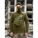Чоловічий комплект 3в1 могофункціональна містка сумка-слінг через плече + сумка на стегно + захисні антивідблискові окуляри Хакі