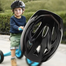 Дитячий шолом Helmet s506 для роликів, велосипеда, вік  7+, Чорний (ARSH)