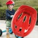 Детский шлем Helmet s506 для роликов, велосипеда, возраст 7+, Красный (ARSH)