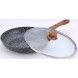 Сковорода алюминиевая с гранитным покрытием и крышкой WOK Edenberg EB-5663 28см 3.3л (BN)
