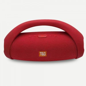 Портативна музична колонка Speaker 02 Boom Box Extra Big 45 см, Червоний Портативна музична колонка Speaker 02 Boom Box Extra Big 45 см, Червоний