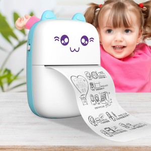 Портативний термопринтер BT Portable Mini Printer, Блакитний (SD)