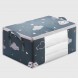 Органайзер для хранения постельного белья, одеял, подушек, вещей на 50 л, Синий/облака (205)