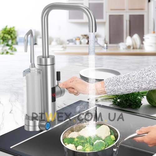 Кран электрический проточный Multifunctional healting cleaning faucet ZSWK-D02 (212)