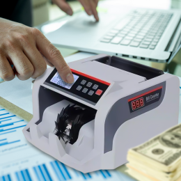 Машинка для подсчета денег WX-7252 с детекцией и фасовкой (243)