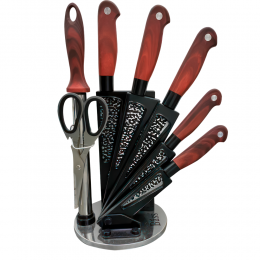 Набор ножей Kitchen knife B12418, 8 предметов (205)