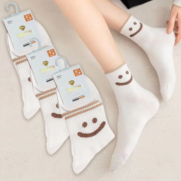 Набір жіночих шкарпеток CRISTAL W6610 розмір 37-41, 3 пари, Білий (WAN)