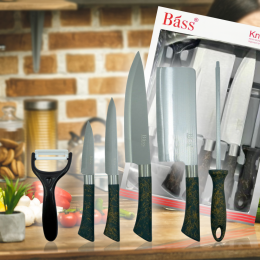 Набор ножей Kitchen knife B7993, 6 предметов (205)