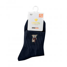 Набір жіночих шкарпеток CRISTAL W6615 розмір 37-41, 6 пар, Чорний (WAN)