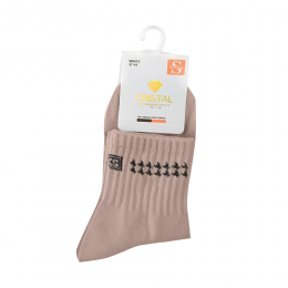 Набір жіночих шкарпеток CRISTAL W6618, розмір 37-41, 6 пар, Бежевий  (WAN)