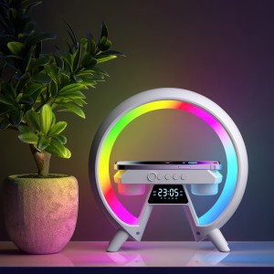Настольный смарт ночник с функцией беспроводной зарядки G-Smart Light Sound Mini Machine XM-X63 (JM)