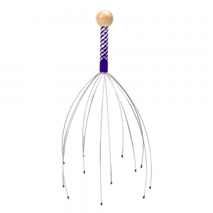 Антистрессовый массажер для головы Мурашка, Синий (205)