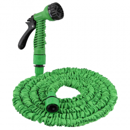 Шланг садовий X-hose з розпилювачем для води 7,5 м Зелений