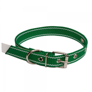 Нашийник капроновий для собак №128 одинарний 30 мм - довжина 52 см, Зелений (2021) Нашийник капроновий для собак №128 одинарний 30 мм - довжина 52 см, Зелений (2021)