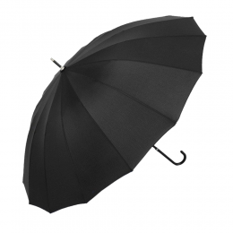 Семейный президентский зонт-трость 120 см, Черный