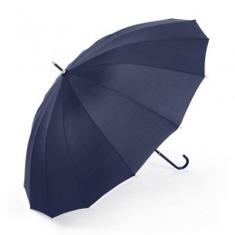 Семейный президентский зонт-трость 120 см, Синий