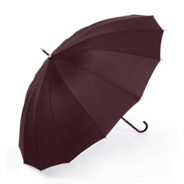 Семейный президентский зонт-трость 120 см, Бордо