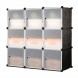 Пластиковый складной шкаф Storage cube cabinet mp-39-61 на 9 секций