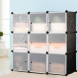 Пластиковый складной шкаф Storage cube cabinet mp-39-61 на 9 секций