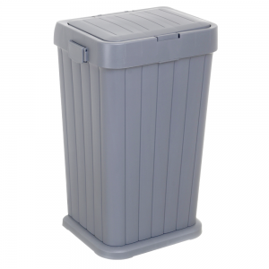 Кошик для білизни Twins 36,1х27,3х58,1 см, 40 л, Сірий (DRK) Кошик для білизни Twins 36,1х27,3х58,1 см, 40 л, Сірий (DRK)