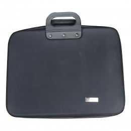Классическая текститильная сумка для ноутбука и документов с ручками 42х33х7см Черный