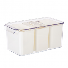 Контейнер пластиковый для холодильника 31,5*16*14,5 см (WAN)