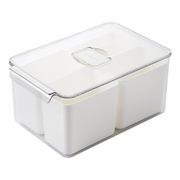 Контейнер пластиковый 2221 для холодильника на 4 секции 32.5*21*15.5 см (WAN)