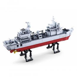 Конструктор Sluban 0701 Військовий корабель 457 деталей (KL)