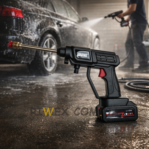 Мийка високого тиску акумуляторна в кейсі для зберігання MDHL 96V/h 1000Вт  