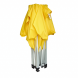 Розсувний шатер 3*6 м посилений, білий каркас, Жовтий