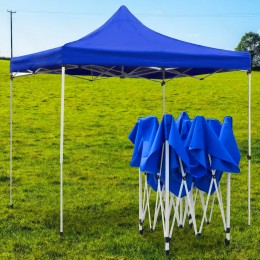 Раздвижная складная портативная палатка-шатер с усиленным каркасом 2х3м Синий