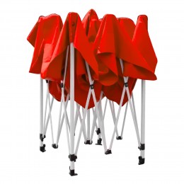 Раздвижная складная портативная палатка-шатер с усиленным каркасом 2х2м Красный