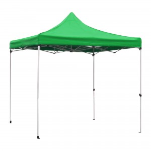 Раздвижная складная портативная палатка-шатер с усиленным каркасом 2х2м Зеленый