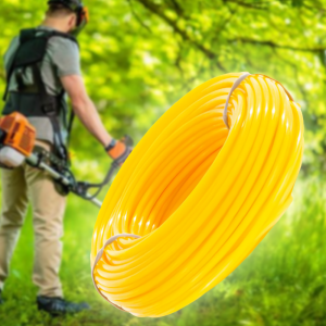 Леска для бензокосы 2.4 мм 15 м, круглая, Желтый (2487) Леска для бензокосы 2.4 мм 15 м, круглая, Желтый (2487)